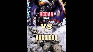 Showa Anguirus Vs Showa Rodan [upl. by Acinoryt]