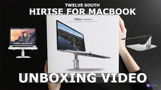 TWELVE SOUTH HIRISE FOR MACBOOK  Unboxing video  mygizzmo [upl. by Haskell695]