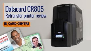 Entrust Datacard CR805  High Security Card Printing [upl. by Dillon32]