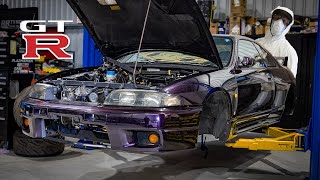 Midnight Purple R33 GTR Restoration  RB26 [upl. by Aibos]