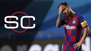 André Linares repercute a derrota histórica do Barcelona  SportsCenter [upl. by Gussie847]