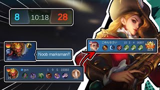 Funny Monkey Teammate Blaming The Marksman  Mobile Legends [upl. by Abbub]