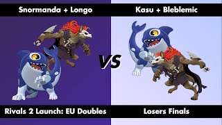 Snormanda  Longo vs Kasu  Bleblemic   EU Doubles Losers Finals [upl. by Kermit]