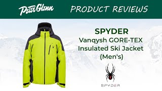 Spyder Vanqysh GORETEX Insulated Ski Jacket Review [upl. by Shanly836]