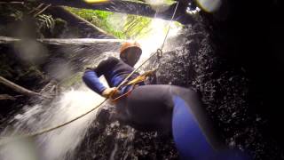 Canyoning Azores Islands  Portugal [upl. by Aisylla687]