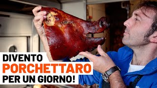 IMPARO A FARE UNA PORCHETTA DI 100 KG O QUASI [upl. by Una]