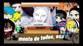 Boruto y sus amigos reaccionan a la cronología de Naruto no original A mí modo ☺️🤗 gacha club [upl. by Nylemaj]