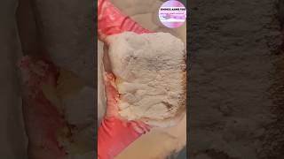 ASMR Powdery squeezes 🤤 Porous sponge 🧽 shorts squeezing sponge powder [upl. by Sculley915]