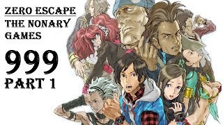 Zero Escape The Nonary Games 999 1 JPN Audio No Commentary How It All Started [upl. by Crystie]