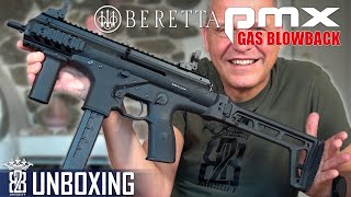 Beretta PMX 🇮🇹 Umarex  KWA Gas Blowback  Airsoft Unboxing Deutsch [upl. by Netsrak307]