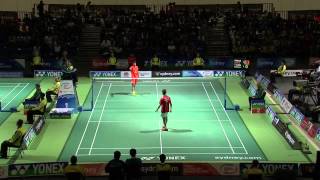 HD Australian Badminton Open 2013  Tian Houwei vs Lee Chong Wei [upl. by Notreb532]