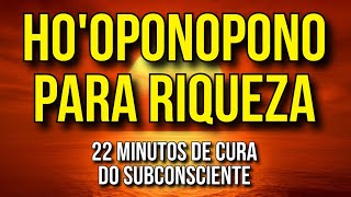 HOOPONOPONO PARA MANIFESTAÇÃO DE RIQUEZA DINHEIRO E PROSPERIDADE  Diniz Vieira [upl. by Zobkiw]