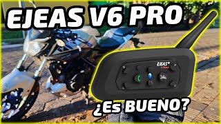 EJEAS V6 PRO  ¿El Mejor intercomunicador de MOTO🤔  Unboxing y Review [upl. by Ilrebmyk317]