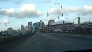 Passing the Louisiana Superdome in New Orleans [upl. by Maleki235]