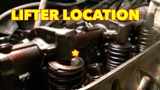 Dodge 30 Lifter TickWhere and how the lifters are installed in the rocker arms [upl. by Llessur]