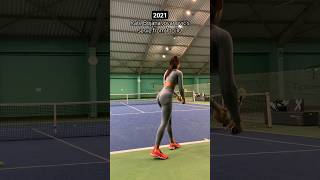 Bojana Jovanovics serve in 2021 🆚️ in 2024 Rate her serve and what are the differences [upl. by Fairfax]