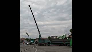 Der Aufbau hat begonnen 🎡 Sterkrader Fronleichnamskirmes 2024 kirmes ferriswheel shorts [upl. by Narine]