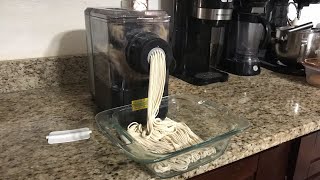 Ramen Noodles Pasta Recipe Using Emeril Lagasse Pasta Maker So easy [upl. by Koby]