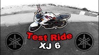 YAMAHA XJ6 🏍️Test Ride🏍️ [upl. by Rasecoiluj253]