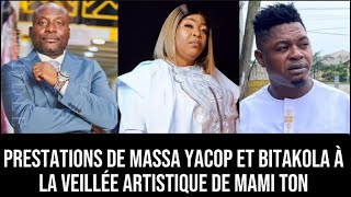 Prestations de Massa Yacop et Bitakola à la veillée artistique de Mami ton [upl. by Yedsnil]