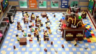 LEGO® Build Your Own Snow Day Stop Motion [upl. by Salguod963]