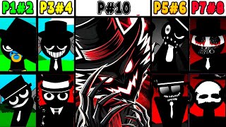 All Phases in Incredibox Sprunki Phase 2 VS Phase 3 VS Phase 4 VS Phase 5 VS Phase 6 VS Phase 710 [upl. by Ynnel1]