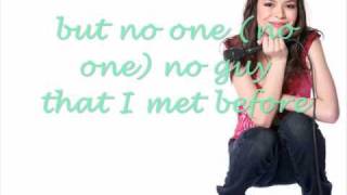 Miranda Cosgrove  Kissin U HQ wlyrics [upl. by Ahsekat]