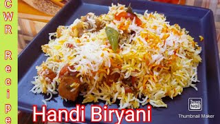 Handi Biryani recipeHandi Dum Biryani recipe by CWRramzantrending handibiryani biryani viral [upl. by Bruckner294]