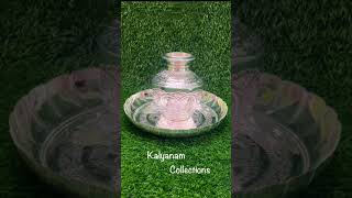 Kalyanam Collection Kaallu kadige Pallem and Chembu For Order WhatsApp no 8143565979 [upl. by Acile937]