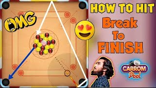 Online carrom board game 🤩✏️ Carrom pool Bangla Gameplay Carrom pool android gameplay [upl. by Notterb860]