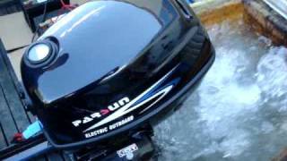 PARSUN 4HP Electric Outboard [upl. by Aillil]