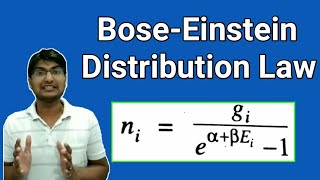 Bose Einstein Distribution law  Bose Einstein Distribution law Derivation [upl. by Htebazileharas]