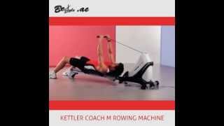 KETTLER COACH M ROWING MACHINE [upl. by Ydnor370]