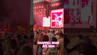 Chappell Roan stills the crowd during ACL 2024 acl2024 chappellroan [upl. by Enirehtac574]