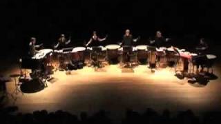 Synergy Percussion Xenakis  Pleiades Peaux [upl. by Azile]