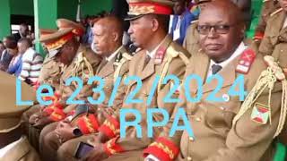 RPA AMAKURU MU KIRUNDI YO KUWA 2322024 ABASIRIKARI BAKURU BAGIZE INAMA GITURUMBUKA [upl. by Assiral]