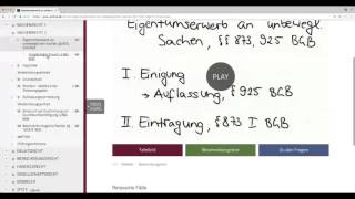 Crashkurs Sachenrecht II  Immobiliarsachenrecht [upl. by Nani]