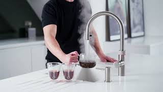 Quooker Flex  Koffie zetten met kokend water kraan [upl. by Funch393]