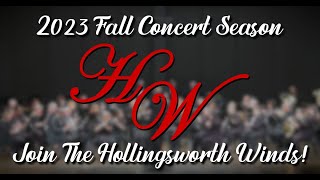 Hollingsworth Winds Fall Concert [upl. by Ellenuahs]