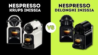 ¿Cuál es mejor Nespresso Delonghi Inissia vs Krups Inissia – La Comparativa Definitiva ☕ [upl. by Beare]