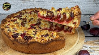 Einfaches Zwetschgendatschi Rezept  Omas leckerer Pflaumenkuchen [upl. by Tengdin]