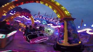 Extreme Spinning Die Krake  Markmann  Onride 1 Gallimarkt Leer 2024 [upl. by Tolland]