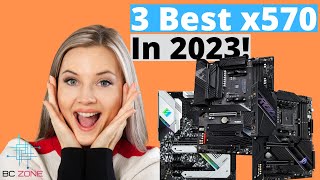 THE 3 BEST X570 MOTHERBOARDS TODAY [upl. by Aseena]