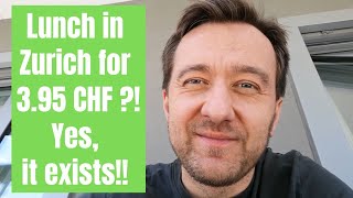 🍜 Where To Buy Cheap Lunch in Zurich Switzerland  Living in Switzerland [upl. by Sherwood]