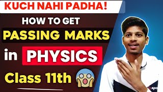 How to PASS in PHYSICS Class 11th  Half Yearly Exams 2024 😱 [upl. by Ellivro]