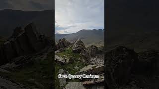 Exiting Cove Quarry Coniston shorts mines mining abandoned history uk artifacts cumbria [upl. by Oicor]