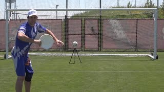 Frisbee Trick Shots  Soccer Edition  Brodie Smith [upl. by Aduh]