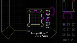 Atic Atac Dev Log 004 pt1 zxspectrum retrogaming ultimate coding [upl. by Caldwell]