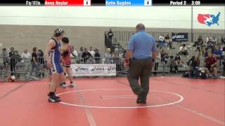 FILA Junior 67 kg  1475 lbs  Anna Naylor vs Katie Sugden [upl. by Losyram205]