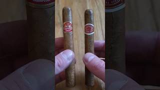 Partagas vs Romeo y Julieta Mille Fleurs cigar zigarre habanos cuba partagas romeo shorts [upl. by Ahsratan]